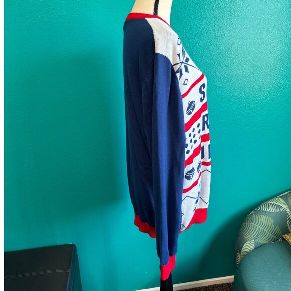 Single And Ready To Jingle Ugly Christmas Sweater Women's XXL - Picture 3 of 10